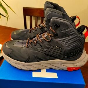 Men's Hoka One Anacapa Mid GTX   Castlerock / Harbor Mist sz 12